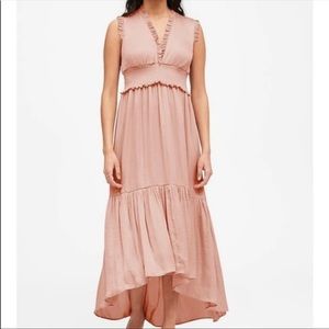 NWT Banana Republic Soft Satin Maxi Dress Size 6